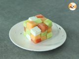 Etape 3 - Salade Rubik's cube