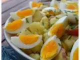 Etape 1 - Salade de pommes de terre oeufs et lardons