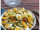 Etape 3 - Salade de pommes de terre oeufs et lardons