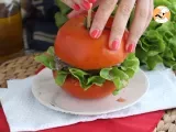 Etape 4 - Burger de tomate