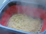 Etape 2 - Spaghetti au pesto et oeuf poché, végétarien