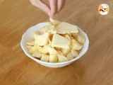 Etape 2 - Pudding à la pomme, croissant et caramel