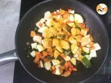 Etape 2 - Quinoa aux légumes et poulet