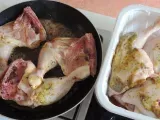Etape 1 - Cuisses de poulet cuites à basse température