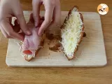 Etape 2 - Croissants au jambon et au fromage