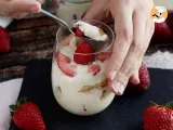 Etape 7 - Verrines tiramisu aux fraises bien frais