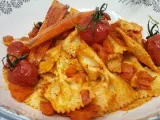 Etape 5 - Pâtes tomates cerises et carottes