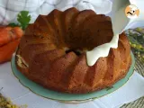 Etape 9 - Gâteau à la carotte fourré de cheesecake