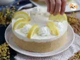 Etape 5 - Cheesecake sans cuisson au citron