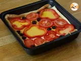 Etape 5 - Quiche carottes poivrons tomates