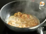 Etape 2 - Wok aux légumes et crevettes