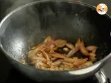 Etape 3 - Wok aux légumes et crevettes