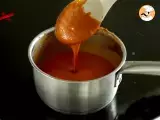 Etape 3 - Enchiladas au poulet et sauce tomate piquante