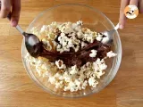 Etape 5 - Pop corn au chocolat et aux marshmallows