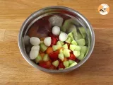 Etape 3 - Salade de melon dans un melon