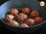 Etape 5 - Boulettes de viande cœur mozzarella