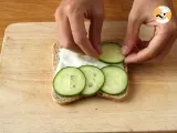 Etape 3 - Club sandwich végétarien