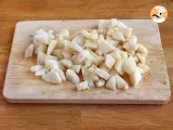 Etape 1 - Compote de poires et cannelle (sans sucre ajouté)