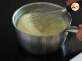 Etape 6 - Choux craquelin à la crème à la vanille