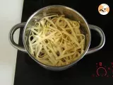 Etape 3 - Pâtes aux figues et à la pancetta