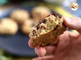 Etape 5 - Cookies au chocolat, cacahuètes et amandes