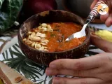 Etape 5 - Soupe africaine: tomate, cacahuète et blettes - African Peanut soup