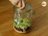 Etape 3 - Salad jar à la mexicaine