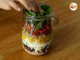 Etape 4 - Salad jar à la mexicaine