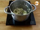 Etape 2 - One pot pasta épinards chèvre et poulet