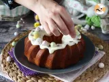 Etape 8 - Bundt cake de Pâques au citron et chocolat blanc