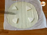 Etape 1 - Naans au fromage express