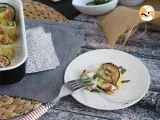 Etape 7 - Roulés de courgettes au four au jambon et au fromage
