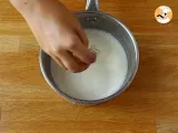 Etape 3 - Panna cotta à la crème de pistache