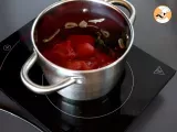 Etape 4 - Soupe de tomates et basilic