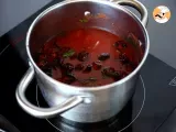 Etape 5 - Soupe de tomates et basilic