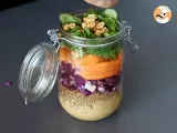 Etape 5 - Salad jar végétarienne, la salade pratique à emporter !