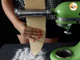 Etape 5 - Comment faire des pâtes maison : les pappardelle (tagliatelle larges)