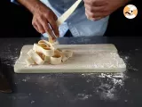 Etape 7 - Comment faire des pâtes maison : les pappardelle (tagliatelle larges)