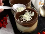 Etape 12 - Verrines de crèmes au chocolat et nougat : une présentation ultra facile pas à pas