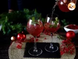 Etape 5 - Spritz à la grenade, le cocktail dans une boule de Noël !