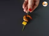 Etape 5 - Verrines crevettes mangue pour un apéritif sucré/salé