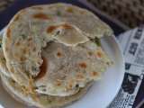 Etape 6 - Crêpes chinoises aux oignons verts - Scallion pancakes
