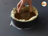 Etape 4 - Cheesecake façon baklava à la pistache, croustillant et fondant