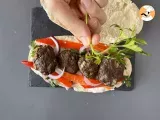 Etape 2 - Sandwichs turques aux boulettes de Köfte dans du pain à kebab