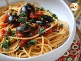 Etape 6 - Spaghetti alla puttanesca votre nouveau plat de pâtes préféré !
