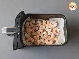 Etape 4 - Crevettes cuites au Air Fryer, une recette simple et savoureuse