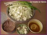 Etape 1 - Samoussas au thon, jambon fromage et fromage