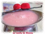 Etape 7 - Crème anglaise aux fraises Tagada