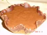 Etape 6 - Mousse au chocolat en coupelles de galettes