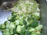 Etape 2 - Potage aux brocolis et choux chinois